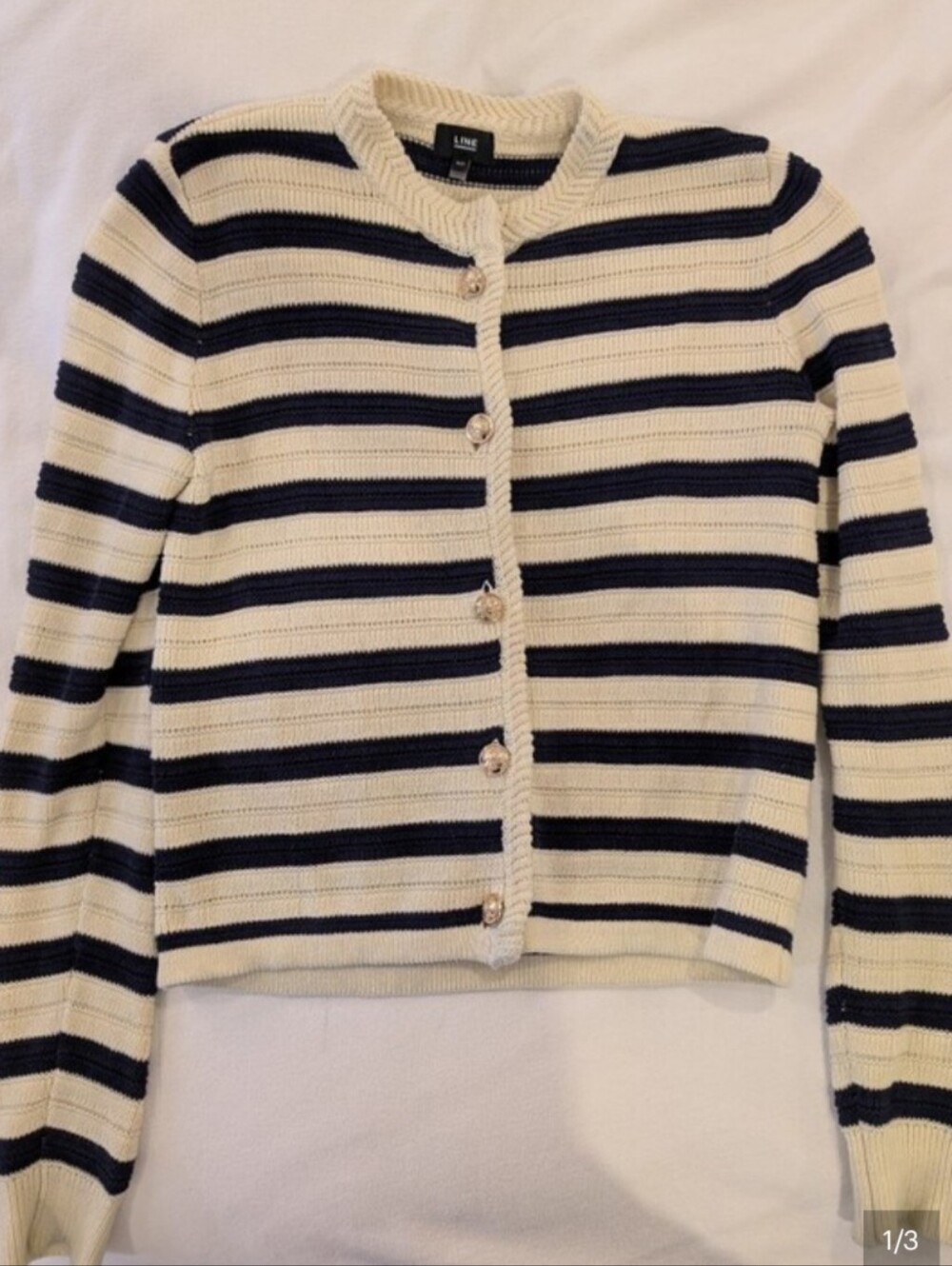 Line Striped Cardigan - Picture 4 of 4